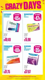 Medi Market folder Pagina 22: Zaffranax mentaal welzijn €49,49, Promagnor hooggedoseerd magnesium €31,75
