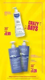 Medi Market folder Pagina 9: Mustela milde reinigingsgel €8,99, Uriage baby 1e water lotion €11,39
