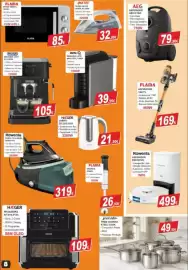 Folheto BragaJAV Página 8: Fritadeira heger €109,00, Ferro vapor zerolac 9006 €32,99