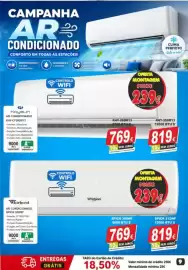 Folheto BragaJAV Página 9: CAMPANHA AR CONDICIONADO CONFORTO EM TODAS AS ESTAÇÕES! ARREFECE/AQUECE nos dias quentes/frios