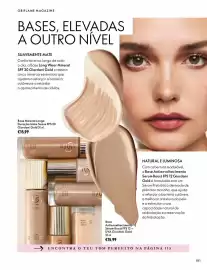 Catálogo Oriflame Página 101: Base Mineral Longa Duração Mate Suave FPS 20 Giordani Gold €15,99