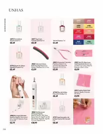 Catálogo Oriflame Página 122: Lima de 6 faces €2,99, Alicate de Cutículas €5,99