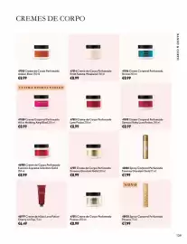 Catálogo Oriflame Página 139: Spray corporal perfumado essenza giordani gold €7,99, Spray corporal perfumado possess €7,99