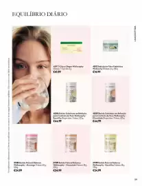 Catálogo Oriflame Página 59: Batido substituto de refeição para controlo de peso wellosophy - chocolate €44,99