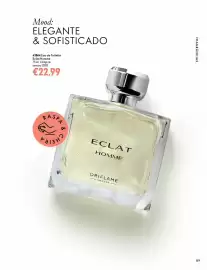 Catálogo Oriflame Página 89: Eclat homme €22,99