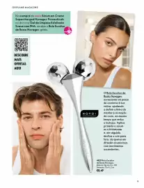 Catálogo Oriflame Página 9: Rolo Escultur de Rosto Novage+ €8,49