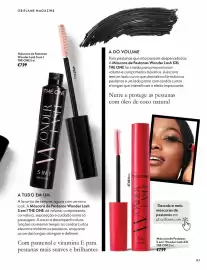 Catálogo Oriflame Página 97: Máscara de pestanas wonder lash 5 em 1 the one €7,99