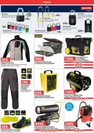 Baumax leták Strana 24: Průmyslový vysavač yt-85716 €3.499,00, Drel plynová turbína 10kw con-ngg-2010 €1.599,00