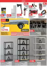 Baumax leták Strana 25: Koza na drevo €499,00, Agados přívěsný vozík handy-20 sklopný €16.799,00