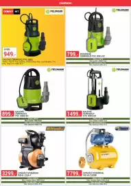 Baumax leták Strana 27: Fieldmann kalové čerpadlo FVC 2003-EK €899,00, Fieldmann kalové čerpadlo FVC 4002-EK €1.499,00
