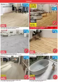 Baumax leták Strana 38: Kronostep vinylová podlaha spc dub corbetti €399,00, Kronostep vinylová podlaha spc concrete €449,00