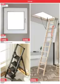 Baumax leták Strana 46: Schůdky 4 stupně €599,00, Půdní schody OLA €2.999,00