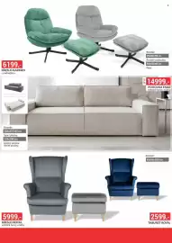 Baumax leták Strana 36: Pohovka Faro €14.999,00, Křeslo royal €5.999,00