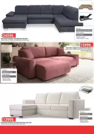 Baumax leták Strana 7: Rimá rohová sedací souprava €15.999,00, Noxin rohová sedací souprava €24.599,00