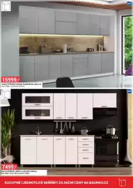 Baumax leták Strana 80: Gardena kuchyňská linka 260 cm €15.999,00, Kuchyňská linka Lucjan 240cm €7.499,00
