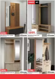 Baumax leták Strana 84: Předsíňová stěna lugo €5.899,00, Nairobi předsíňová stěna dub artisan/černá €3.299,00