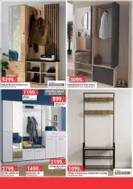 Baumax leták Strana 85: Calí předsíňová stěna €5.299,00, Předsíňová stěna milo €3.099,00