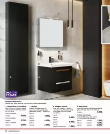 Bauhaus leták Strana 10: Riva koupelnový nábytek Vulcan €3.990,00