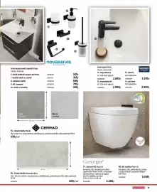 Bauhaus leták Strana 11: Slinutá dlažba Cemento silver €499,00, Camargue závěsné wc pico 3.0 €3.490,00
