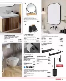 Bauhaus leták Strana 23: Maxxi nábytkové umyvadlo €2.390,00, Kosmetické stolní zrcátко €398,00