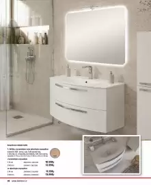 Bauhaus leták Strana 28: Stella skříňka s keramickým umyvadlem €10.990,00