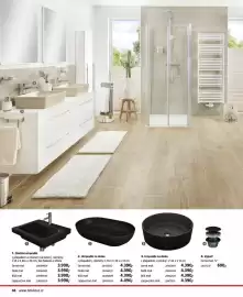 Bauhaus leták Strana 66: Umyvadlo na desku €4.390,00, Závěsné umyvadlo €3.990,00