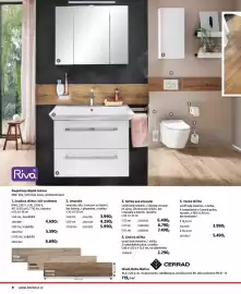 Bauhaus leták Strana 8: 1 4 12 2 10 11 Riva 3 8 9 417 (š 60 cm) / 710 lm, rozměry: v 61 x h 14 cm š 60 cm, dvoukřídlá