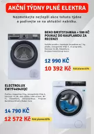 Planeo Elektro leták Strana 5: Beko sušička prádla €10.392,00, Electrolux pračka s kapacitou 9 kg €12.572,00