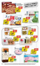Catalog Mega Image săptămâna 40 Pagină 14: Edenia fasole verde întreagă €7,49, Frosta chicken paella €14,94