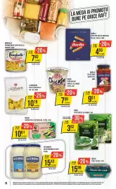 Catalog Mega Image săptămâna 40 Pagină 18: La molisana paste tagliatelle €10,19, Cup Noodles Chicken €7,59