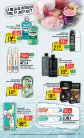 Catalog Mega Image săptămâna 40 Pagină 23: Wella fixativ/gel spray/cremă, Syoss şampon/balsam, damă/men €18,29