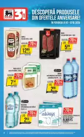 Catalog Mega Image săptămâna 40 Pagină 4: 4 | MEGA IMAGE 3 ANI DESCOPERĂ PRODUSELE DIN OFERTELE ANIVERSARE! PERIOADA 01.10 -