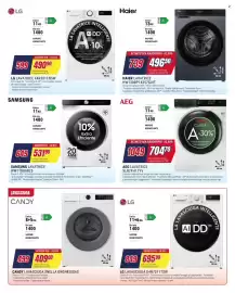 Volantino Trony Pagina 10: AEG Lavatrice €704,70, Haier lavatrice €496,50