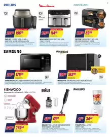 Volantino Trony Pagina 20: Whirlpool microonde chef plus mcp345sl €163,90, Samsung microonde combinato MC28H5015CK €176,20