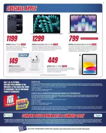 Volantino Trony Pagina 35: Apple MacBook Air 13" M5 512GB €1.299,00, Apple MacBook Neo A18 Pro 256GB €799,00
