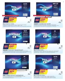 Volantino Trony Pagina 5: TCL TV LED 65" 65P6L €466,30, TCL TV QLED 50" €335,20