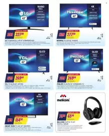 Volantino Trony Pagina 6: Philips TV QLED 32" €269,60, TCL TV QLED 43" €269,60
