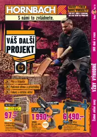 Hornbach leták Strana 1: Worx aku mini pilka WG326E.2 €1.990,00, Scheppach štípač dřeva hl 760 ls horizontální €6.490,00