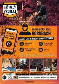 Hornbach leták Strana 2: VÁŠ DALŠÍ PROJEKT CE Zákaznický účet HORNBACH vaše projekty Jeden účet pro všechny ZALOŽTE SI A