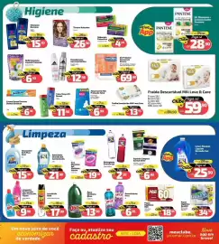 Catálogo Supermercado Jacomar semana 40 Página 7: Água Sanitária Qboa €13,98, Desinfetante Urca €6,95