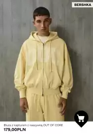 Bershka gazetka tydzień 40 Strona 10: Bluza z kapturem z naszywką Out of Core Bershka €179,00