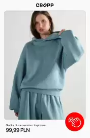 Cropp gazetka tydzień 40 Strona 6: Gładka bluza oversize z kapturem Cropp €99,99