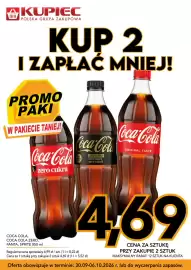 Kupiec gazetka tydzień 40 Strona 3: Napój gazowany Sprite €4,69