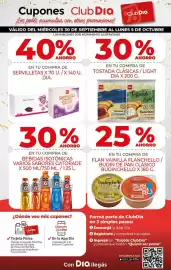 Folleto Supermercados DIA semana 40 Página 10: Cupones Club Dia ¡Los podés acumular con otras promociones! Club Dia VÁLIDO