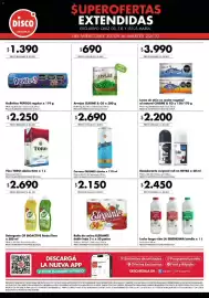 Folleto Disco Página 7: Disco cencosud $1.390 PRECIO REGULAR X U: $2.220 $UPEROFERTAS EXTENDIDAS EXCLUSIVO CRUZ DEL EJE Y