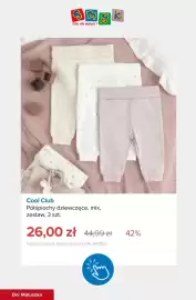 Smyk gazetka tydzień 40 Strona 3: Półśpiochy dziewczęce 3-pak Cool Club €26,00