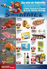 Simmel Prospekt woche 41 Seite 1: Ritter Sport Bunte Vielfalt Schokolade €0,99, Landliebe Butter €1,29