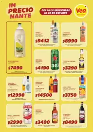 Catálogo Supermercados Vea Página 10: IM PRECIO NANTE DEL 30 DE SEPTIEMBRE Vea AL 20 DE OCTUBRE cencosud SMIR Natura VODKA