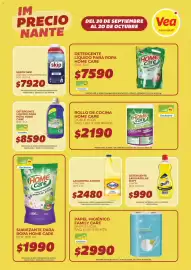 Catálogo Supermercados Vea Página 14: Home care detergente líquido para ropa €8.590,00, Home care rollo de cocina €2.190,00