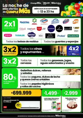 Changomas (válido hasta 30-09)